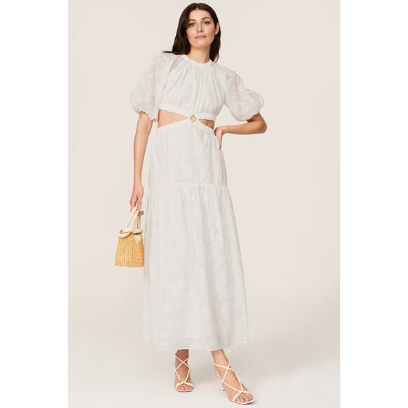 Significant Other Skyler Maxi Dress in White. Size 6 - Picture 1 of 8